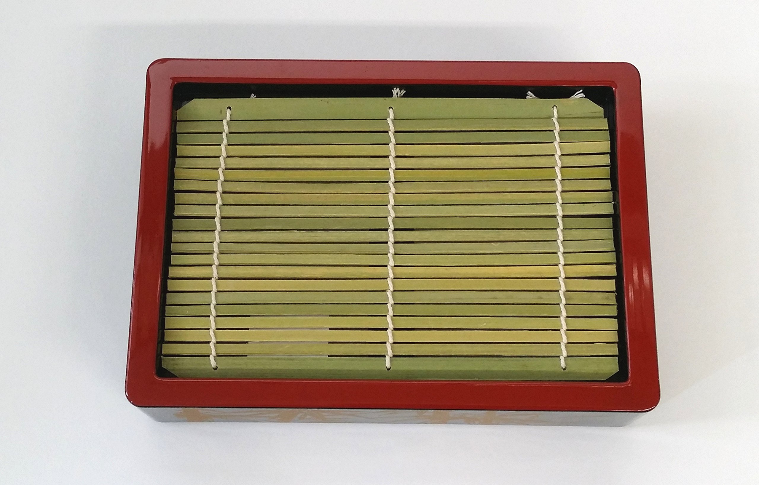 Amazon｜若泉漆器 割烹漆器 ⅮX盛そばセイロ 竹(竹ス付)1-533-5